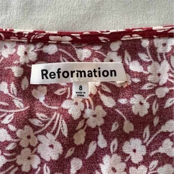 Reformation Olencia Dress in Flower Girl - Picture 11 of 16